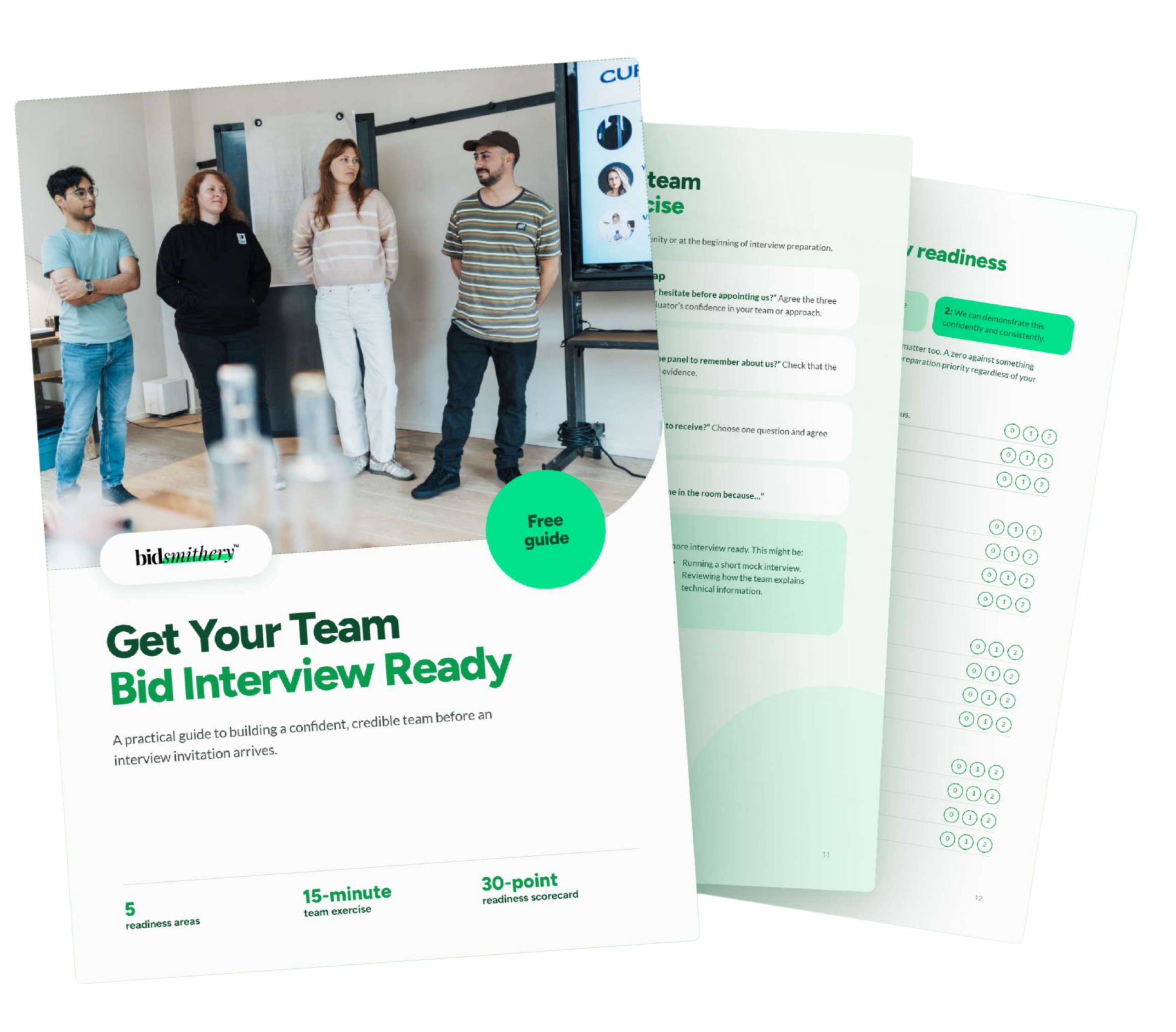 Get Your Team Bid Interview Ready free guide preview